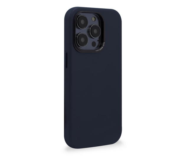 Decoded Leather Back Cover do iPhone 14 Pro Max steel blue - 1187463 - zdjęcie 2